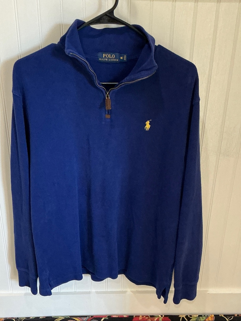 Ralph Lauren Navy Blue Half-Zip Pullover
